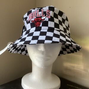 Chicago Bulls Checkered Hat, NWT